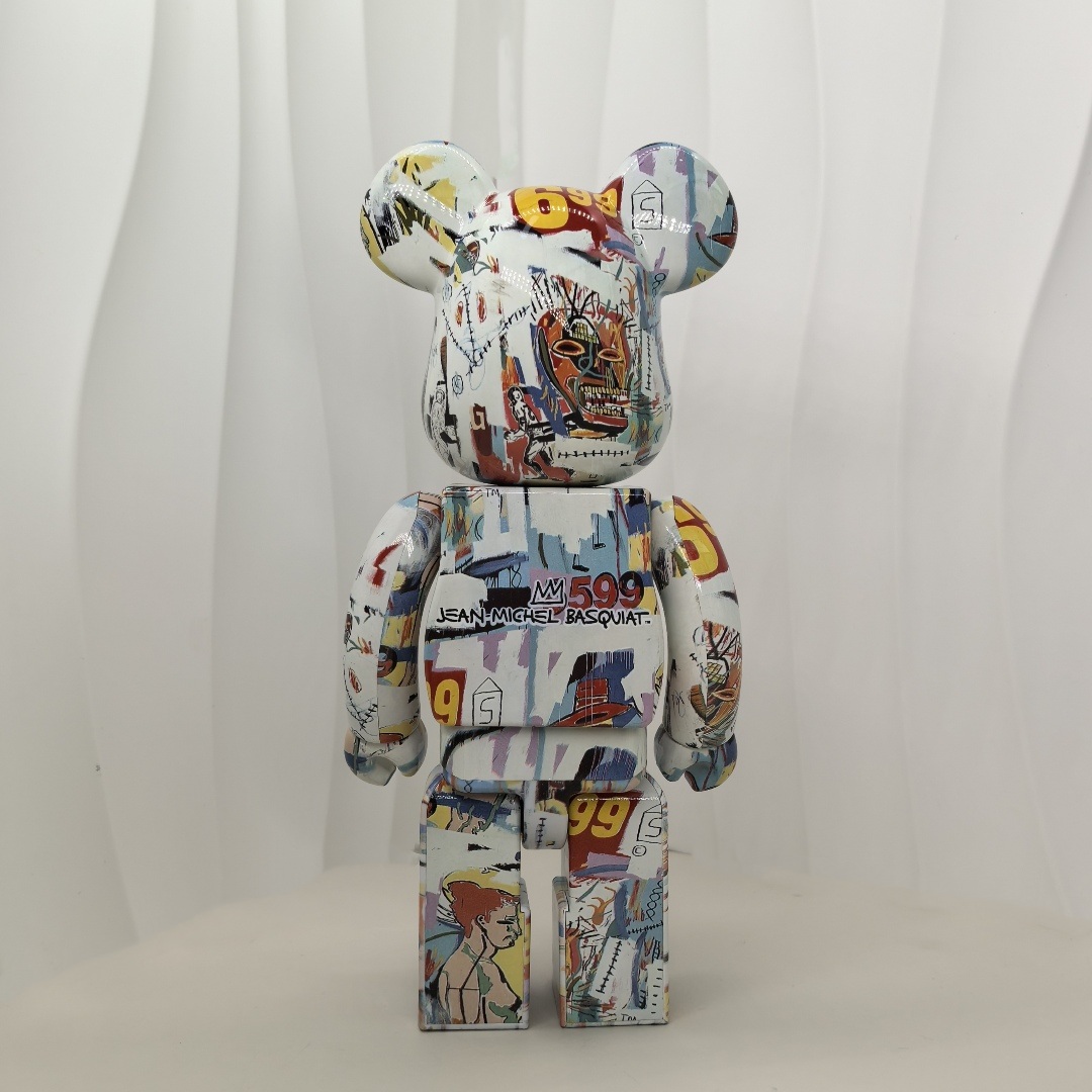 bearbrick巴斯奎特四代 400% 1000%暴力熊 潮流公仔高颜值爆款摆件